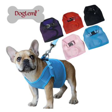 Pet Denim Dog Harness Of Net Soft Dog Harness Wholesale